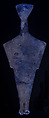 Marble female figure, Marble, Cycladic