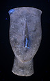 Marble head of a figure, Marble, Cycladic