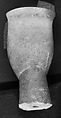 Marble head of a figure, Marble, Cycladic