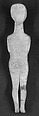Marble female figure, Marble, Cycladic