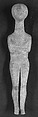 Marble female figure, Marble, Cycladic