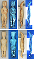 Marble female figure, Marble, Cycladic