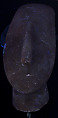 Marble head of a figure, Marble, Cycladic