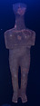 Marble female figure, Marble, Cycladic