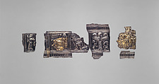 Gilded silver relief, Silver, gold, Greek