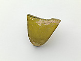 Glass bowl fragment, Glass, Greek, Syro-Palestinian