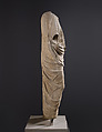 Marble statue of a togatus (man wearing a toga), Marble, Roman