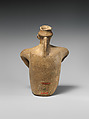 Throne and figure, Terracotta