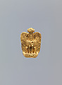 Gold pendant in the form of a sphinx, Gold, Greek, Cypriot