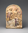 Terracotta antefix, Terracotta, Roman