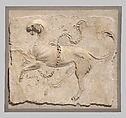 Stucco relief panel, Stucco, Roman