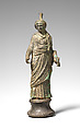 Bronze statuette of Tyche/Fortuna, Bronze, Greek or Roman