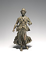 Bronze statuette of Minerva, Bronze, Roman