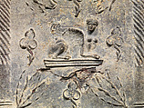 Lead coffin and lid, Lead, Roman