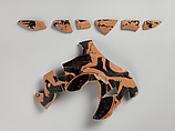 Kylix Fragments, Attributed to the Antiphon Painter, Terracotta, Greek, Attic