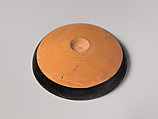 Terracotta phiale (libation bowl), Terracotta, Greek, Attic