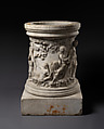 Puteal (wellhead) with Narcissus and Echo, and Hylas and the Nymphs, Marble, Roman