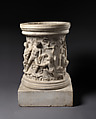 Puteal (wellhead) with Narcissus and Echo, and Hylas and the Nymphs, Marble, Roman