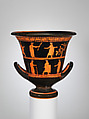 Calyx-krater, Attributed to a follower of Douris, Terracotta, Greek, Attic
