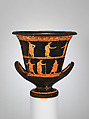 Calyx-krater, Attributed to a follower of Douris, Terracotta, Greek, Attic