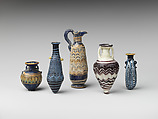 Glass amphoriskos (perfume bottle), Glass, Greek, Eastern Mediterranean