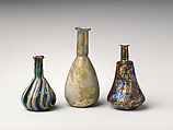 Glass perfume bottle, Glass, Roman