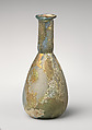Glass perfume bottle, Glass, Roman