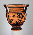 Terracotta column-krater (bowl for mixing wine and water), Attributed to the Nausicaä Painter, Terracotta, Greek, Attic