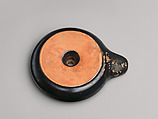 Terracotta lamp, Terracotta, Greek, Attic
