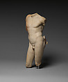 Marble torso of a boy, Marble, Pentelic ?, Roman