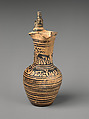 Terracotta oinochoe (jug), Terracotta, Greek, Attic