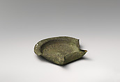 Bronze saucer-shaped lamp, Bronze