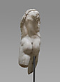 Fragmentary male torso, Marble, Roman