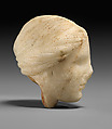 Marble head of Aphrodite?, Marble, Greek
