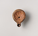 Terracotta oil lamp, Terracotta, Roman, Cypriot
