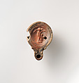 Terracotta oil lamp, Terracotta, Roman, Cypriot