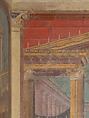Cubiculum (bedroom) from the Villa of P. Fannius Synistor at Boscoreale, Fresco, Roman