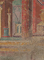 Cubiculum (bedroom) from the Villa of P. Fannius Synistor at Boscoreale, Fresco, Roman