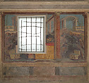 Cubiculum (bedroom) from the Villa of P. Fannius Synistor at Boscoreale, Fresco, Roman