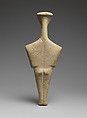 Marble female figure, Marble, Cycladic