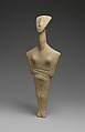 Marble female figure, Marble, Cycladic