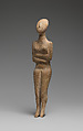 Marble female figure, Marble, Cycladic