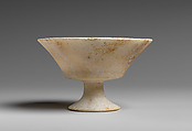 Marble footed cup, Marble, Cycladic