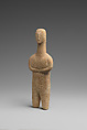 Marble female figure, Marble, Cycladic