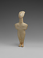 Marble female figure, Marble, Cycladic