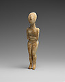 Marble female figure, Marble, Cycladic