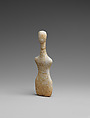 Marble female figure, Marble, Cycladic