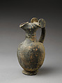 Oinochoe, Terracotta, Etruscan