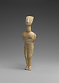 Marble female figure, Marble, Cycladic