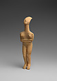 Marble female figure, Marble, Cycladic